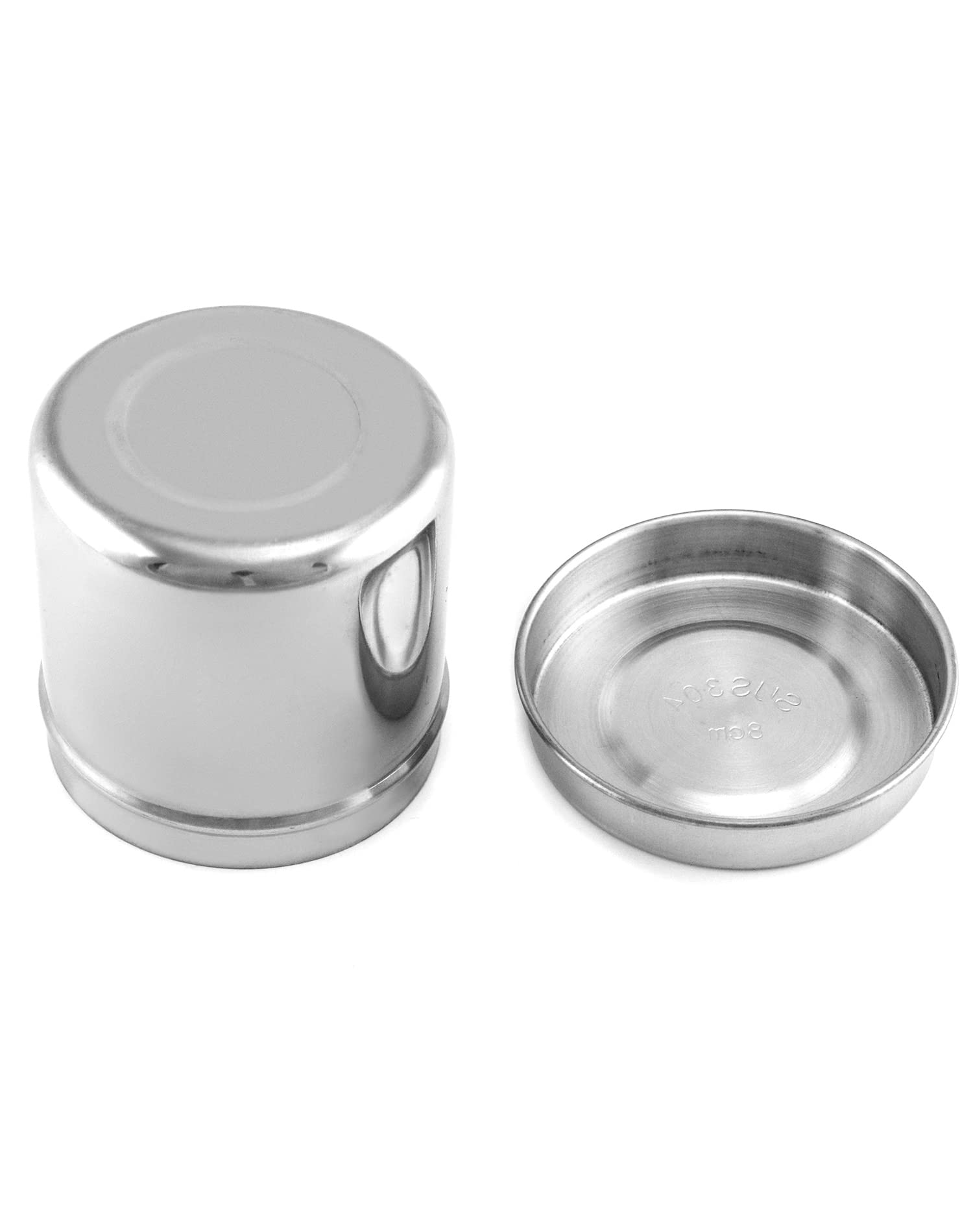 Amazon.co.jp: QWORK ステンレススチール軟膏ジャー 蓋付き 2パック