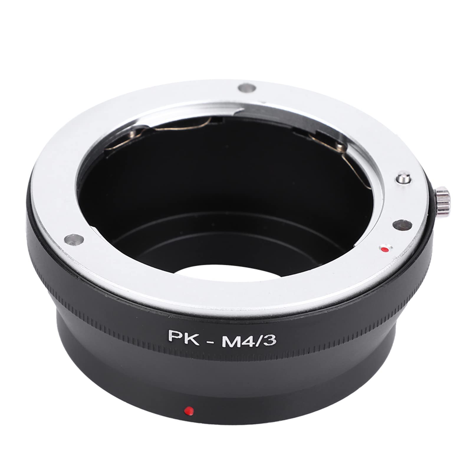 Adattatore PK - M4/3 per obiettivi PK su corpo macchina Micro 4/3, adattatore in metallo con messa a fuoco all’infinito, messa a fuoco manuale e supporto dell’esposizione