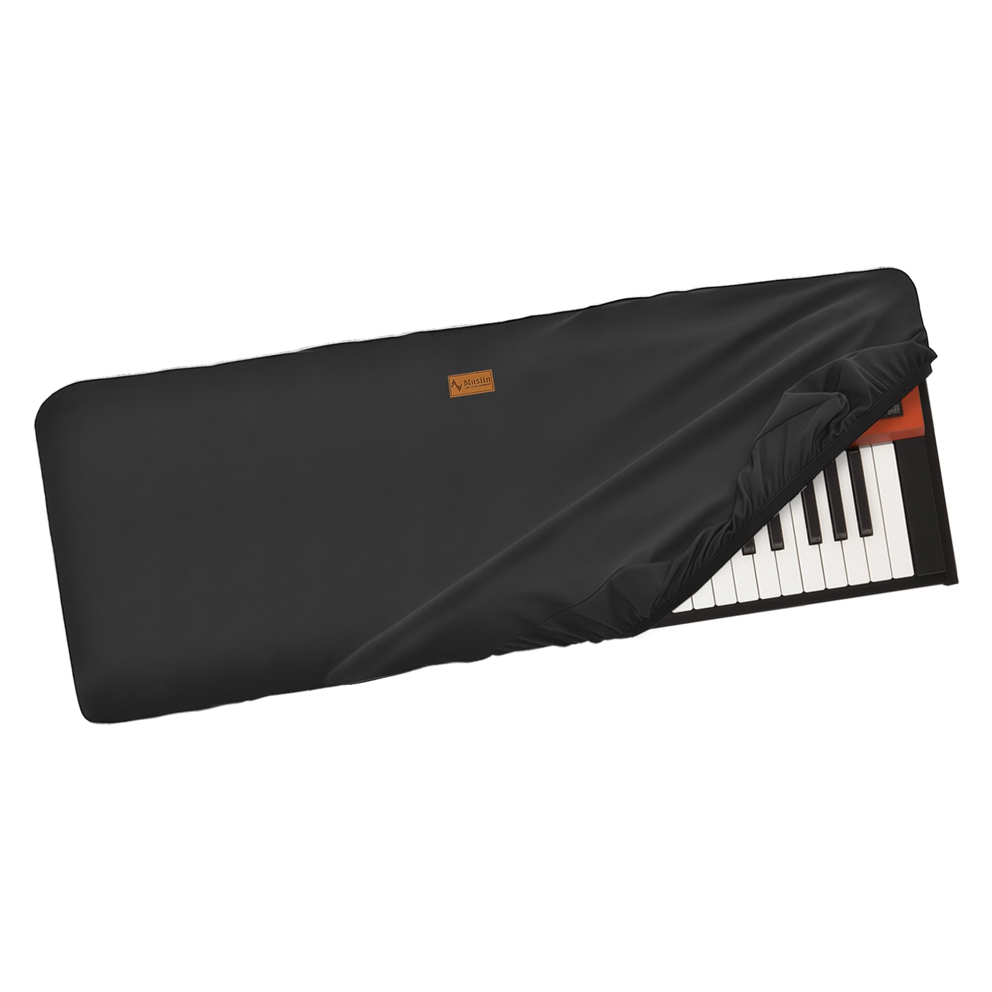 Musiin Pro Shield: Ultimate Stretch-fit Chinlon Keyboard Cover - Water & Dust Resistant, Compatible with MODX6 61keys Keyboard Cover