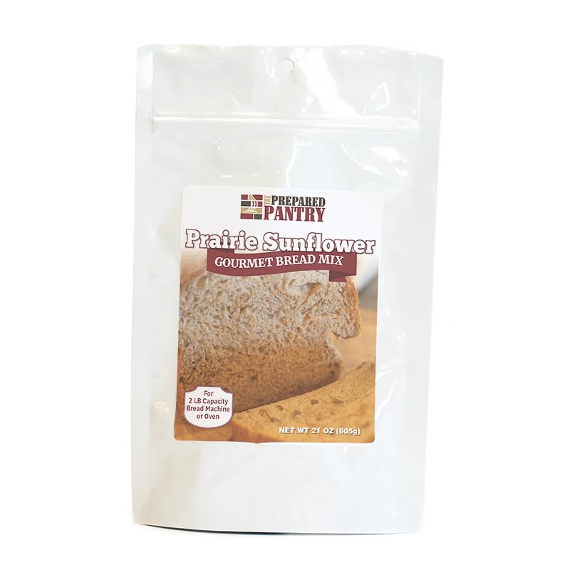 The Prepared Pantry Prairie Sunflower Gourmet Bread Mix; Single Pack; For Bread Machine or Oven