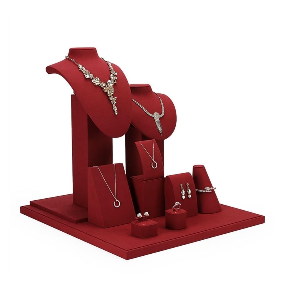 Expositor de joyas, Expositor de joyas y collares, soporte de cadena alta for collares(S)