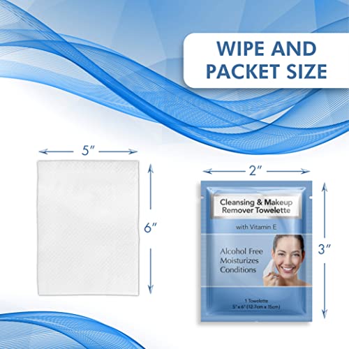 Diamond Wipes Face Cleansing And Waterproof Makeup Remover Wipes, Case Of 250 Wipes, Alcohol Free Wipes With Vitamin E #TOP3