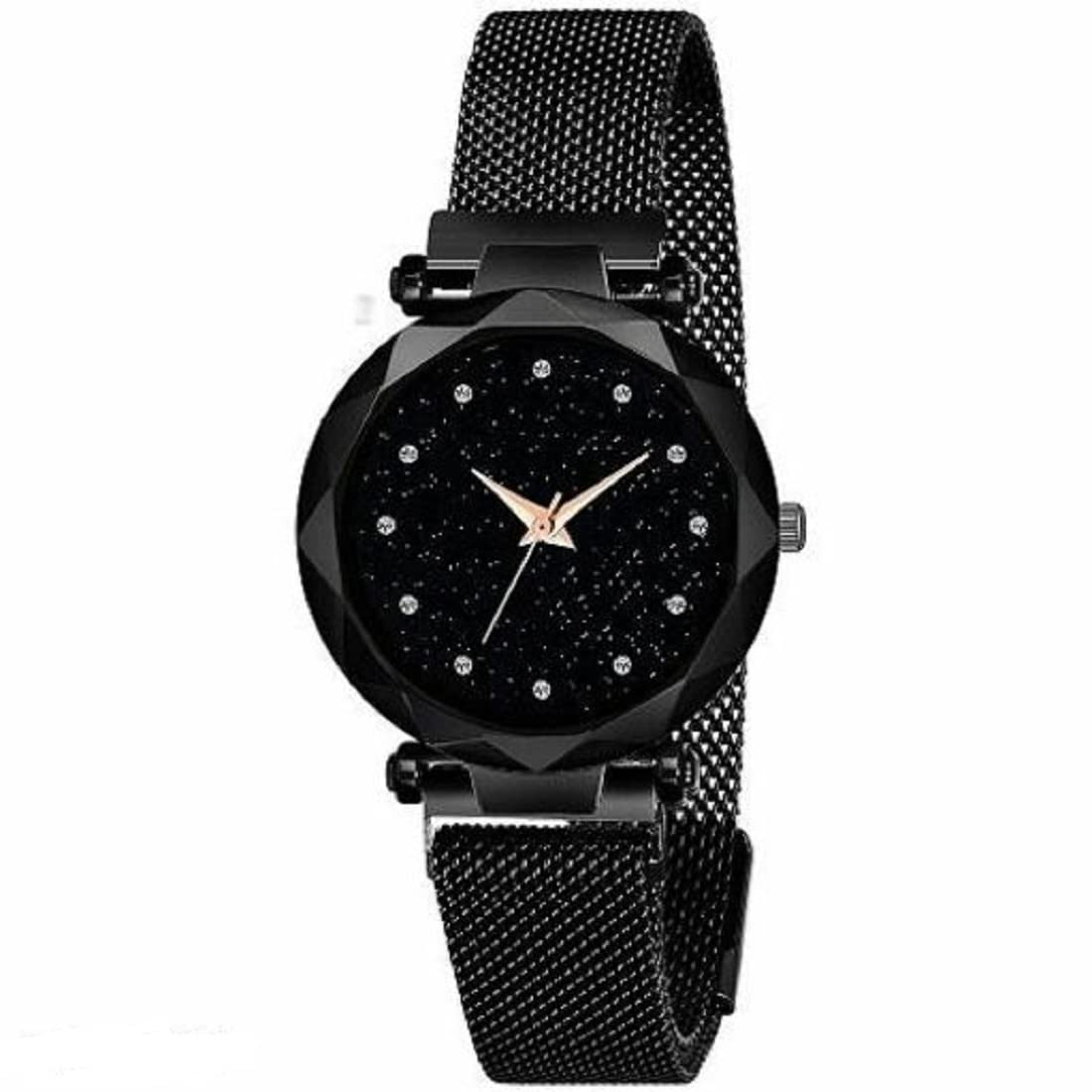 Analog Watch, Alloy Chain Analog Style Wrist Watch for Women & Girls (Black) (B0BC4V5DNT) Amazon Price History, Amazon Price Tracker