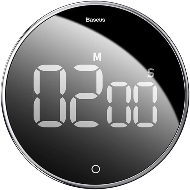 HBJWOV LED Digital Kitchen Timer Cooking Shower Study Stopwatch Alarm Clock Electronic Time