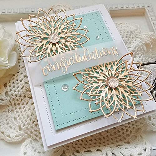 Fustelle per la creazione di biglietti, fustelle a forma di fiocco, fai da te, scrapbook, goffratura, biglietti di carta, album decorativi, stencil