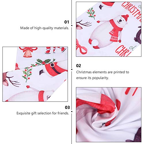 KESYOO Natal PescoÃ§o Polaina Cachecol Mais Quente Inverno ProteÃ§Ã£o Uv Rosto Ã  Prova de Vento Ban