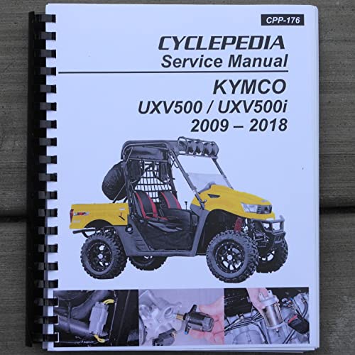 i5motorcycle Service & Repair Manual for KYMCO UXV500 UXV 500