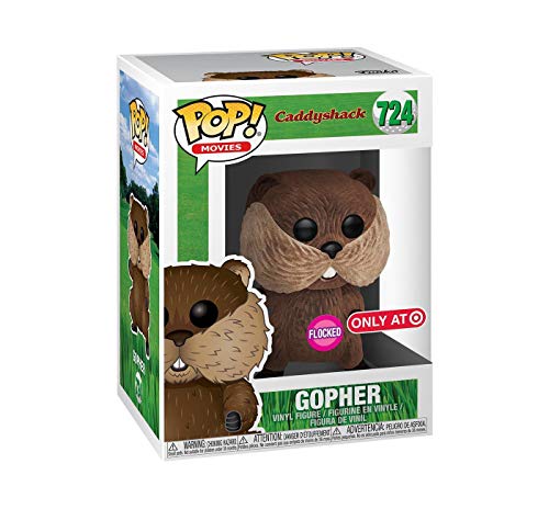 Sale Funko Pop! Movies Caddyshack 724 Gopher Flocked Exclusive Vinyl Figure…