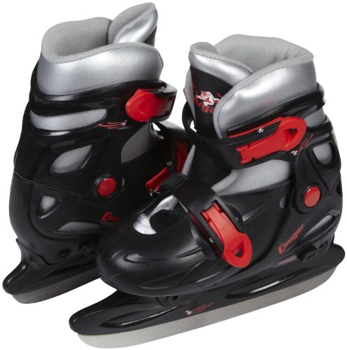 American Athletic Shoe Cougar Adjustable Hockey Skates, Black, X-Small/6-9 Youth (36506) - Thumbnail 3