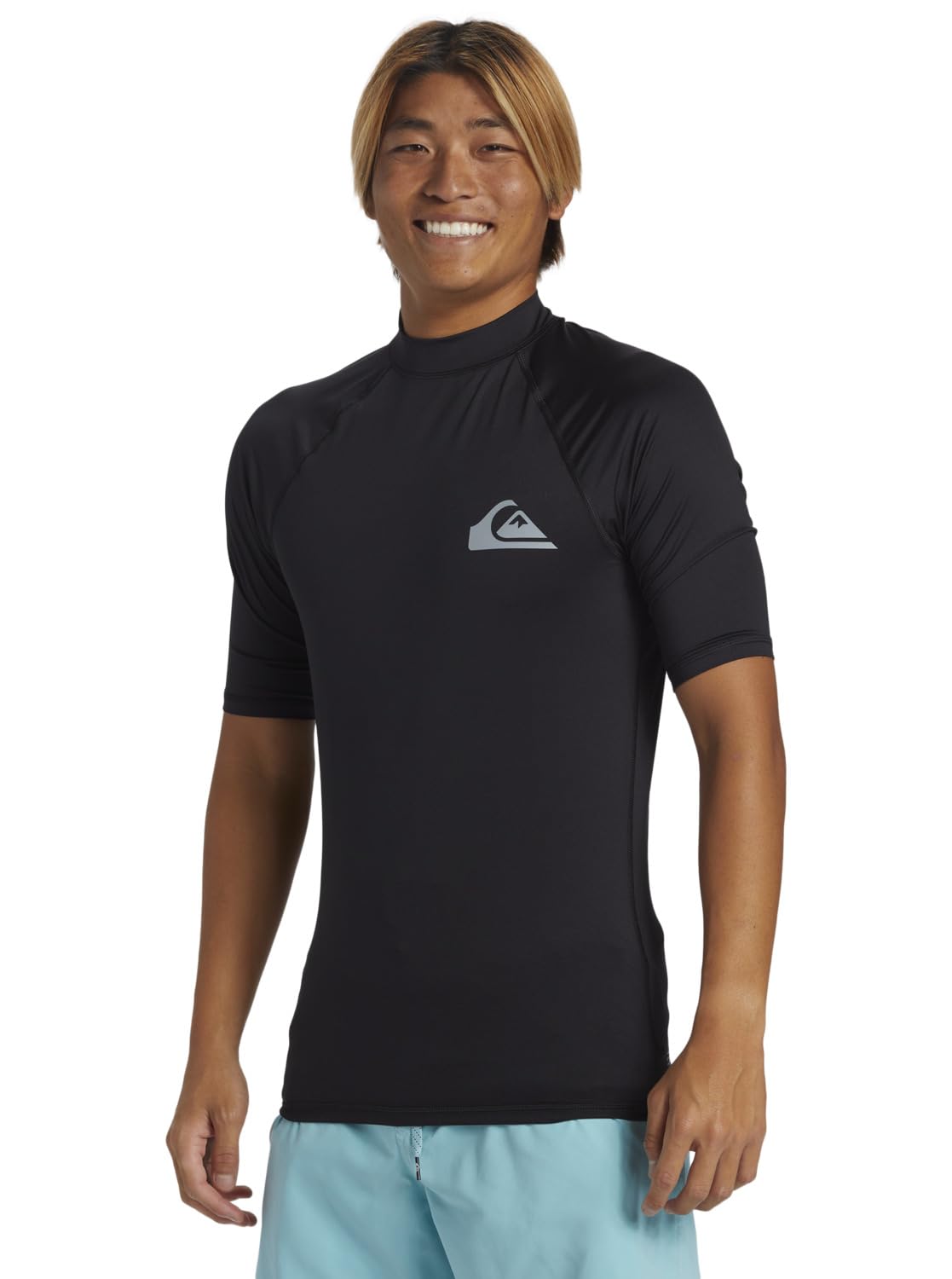 Quiksilver Everyday - Camiseta de Surf de Manga Corta con Protección Solar UPF 50 para Hombre
