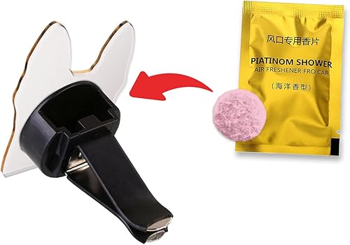 Miniatura 4 de WIRESTER Clip de ventilación para ambientador de coche perfumado fresco, accesorios decorativos, decoración interior para automóviles