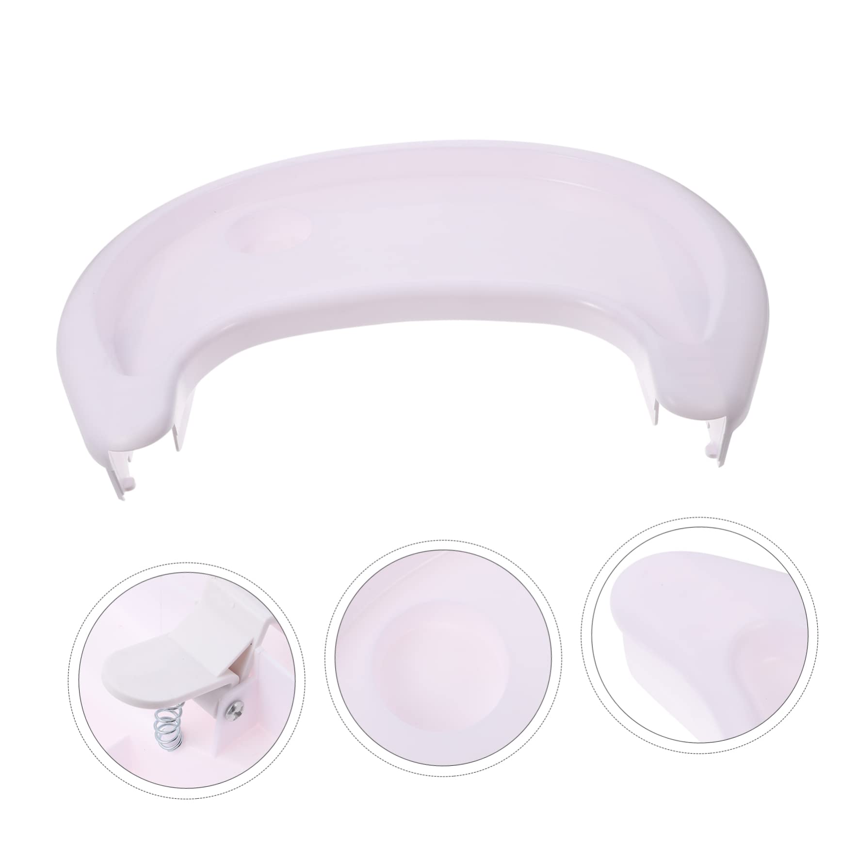 Totority Toddler High Chair Food Catcher Portable Feeding Tray Suction Plate for Eating Infant Feeding Tray Accessory