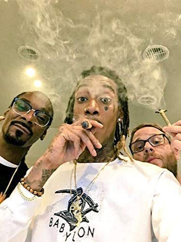 Target Store Wiz Khalifa, Cameron Jibril Thomaz, an American Rapper, Singer-Songwriter and Actor- 12x16 inch poster