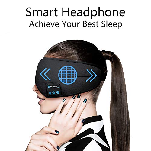 SKYEOL Bluetooth Sleeping Eye Mask Headphones, 5.3Wireless Bluetooth Headphones Adjustable&Washable Music Travel Sleeping Headset with Built-in Speakers Microphone Hands-Free for Sleeping (Black) SKYEOL Bluetooth Sleeping Eye Mask Headphones, 5.3Wireless Bluetooth Headphones Adjustable&Washable Music Travel Sleeping Headset with Built-in Speakers Microphone Hands-Free for Sleeping (Black)