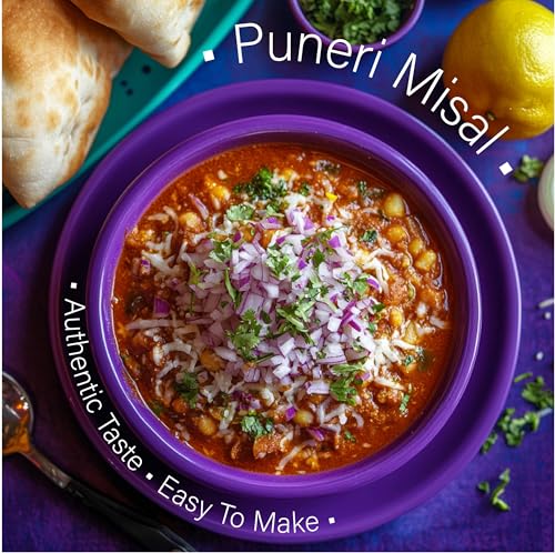 Image of Bhojan Bazaar Instant Misal Masala & Sindhi Kadhi Masala Powder Combo (70g Each) Ready to Cook, Maharashtrian Misal Pav Rassa Mix & Traditional Sindhi Curry Spice (4 Servings Each Pack)