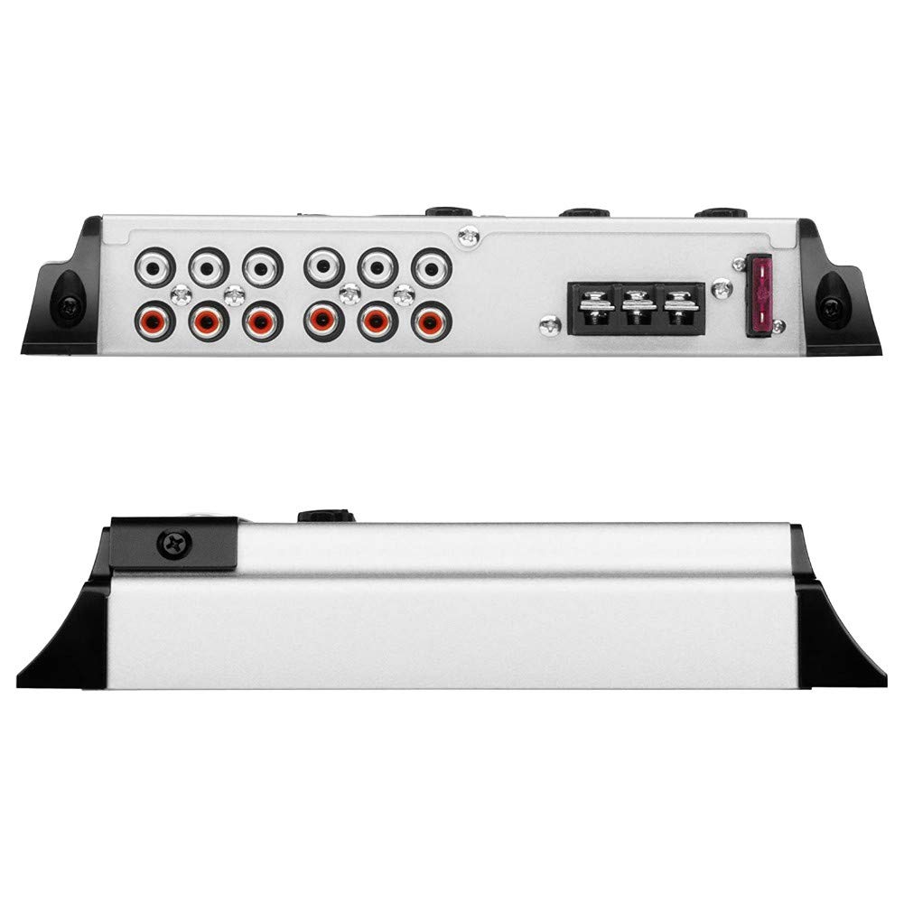 1 Crossover electrónico Compatible con Boss Audio Systems BX55 equalizador de 2/3 vías Front/Rear/subwoofer Control Remoto subwoofer Incluido, 1 Pieza