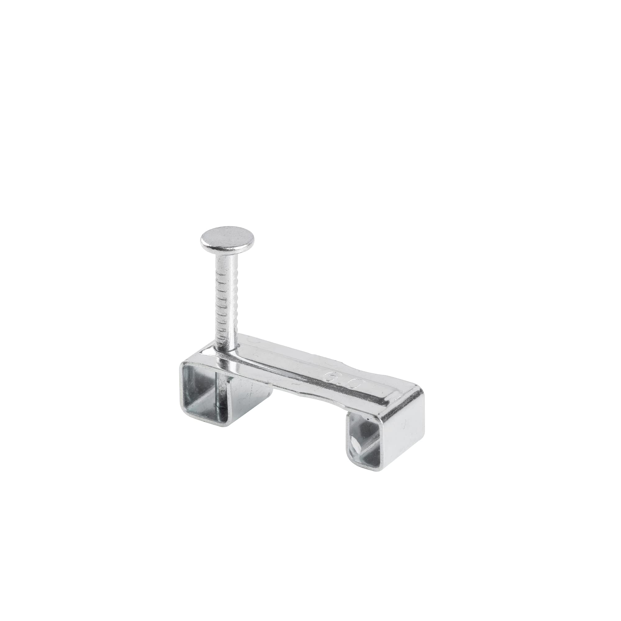 D-Line Galvanized Safe-D Metal Twin And Earth Clip, Holds 1X 6Mm T&E Cable, Fire Rated, Comply With 18Th Edition Wiring Regulations - Pack Of 100