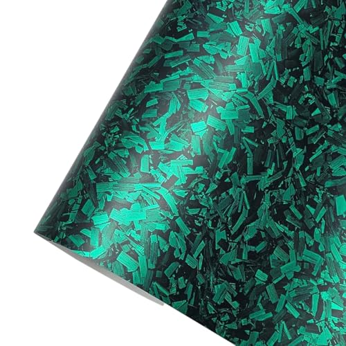 Film vinyle carbone forgé brillant haut de gamme pour customisation auto et moto