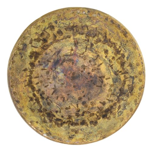 Unlimited Atlantis Gongs - Includes Gong, Mallet & Rope/Unlathed Bronze Gong W/Ancient Look/For Sound Healing, Meditation, & Yoga