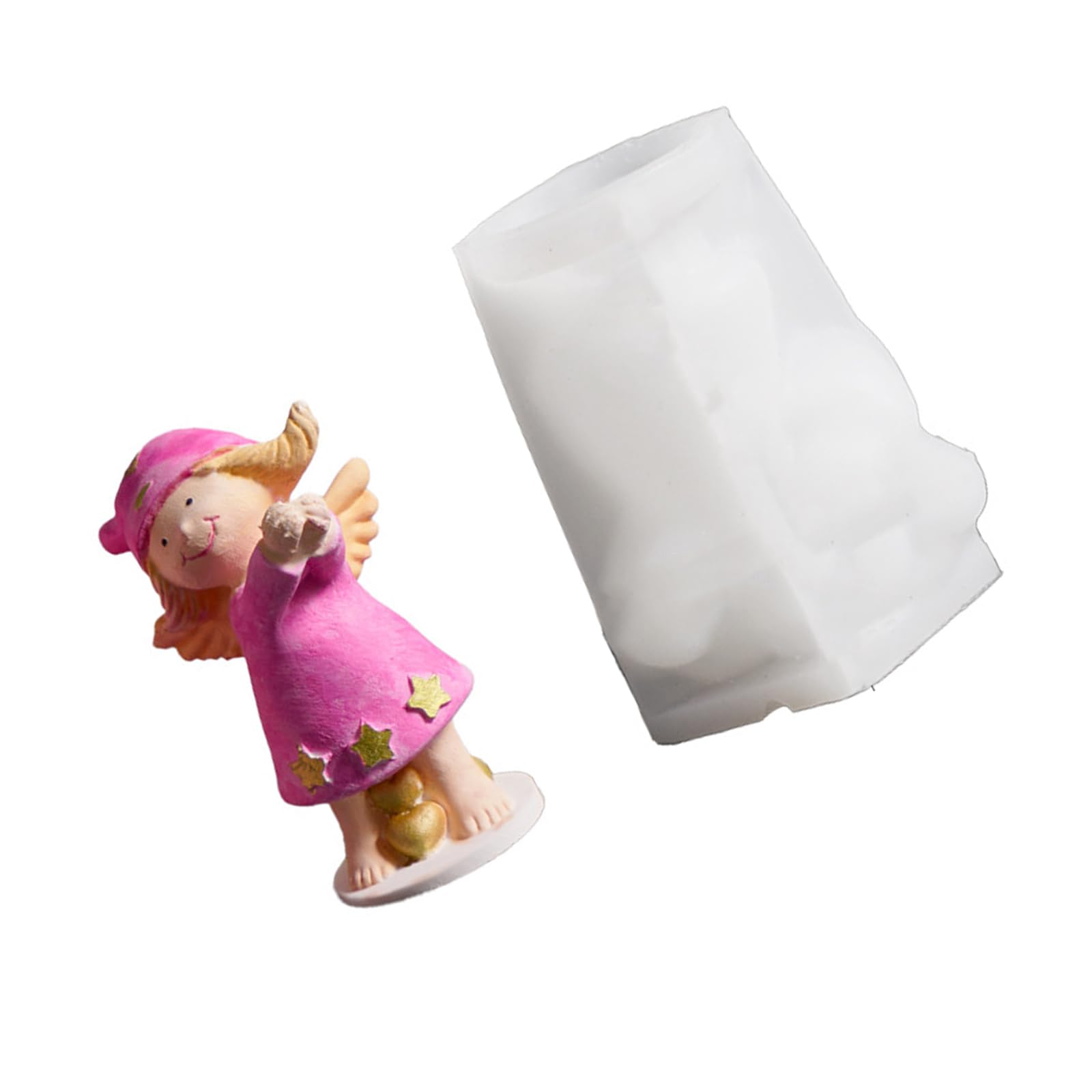Msioytog Artistically Designs Silicone for Sleep Angel Crafting Safe and Sturdy for Multiple Use Food Grade Silicone