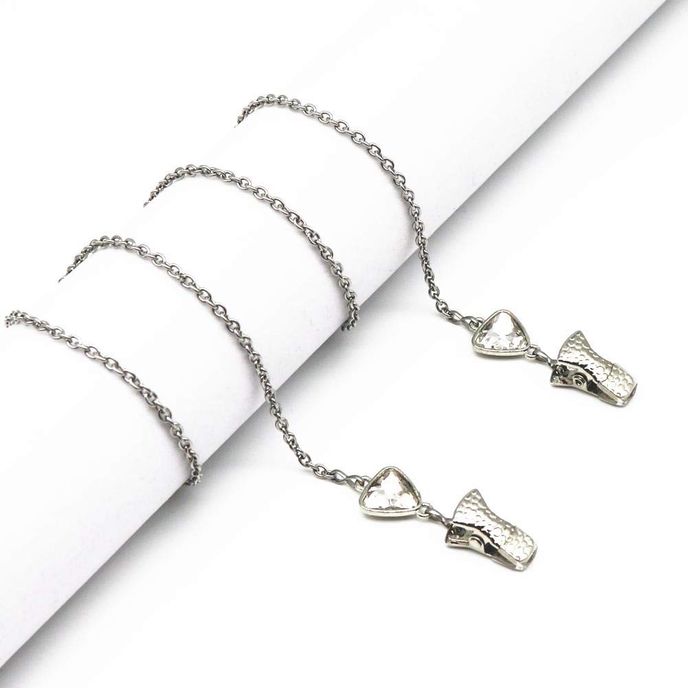 MimimelonCrystal Eyeglass Chain Glasses Strap Clip Women Sunglasses Necklace Lanyard