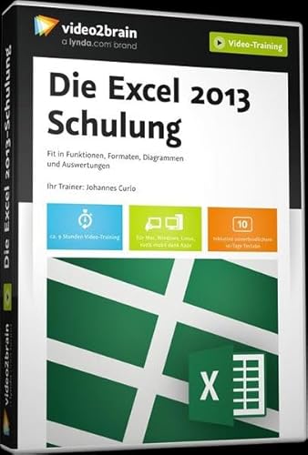Die Excel 2013 Schulung - Fit in Funktionen, Formaten, Diagrammen und Auswertungen Die Excel 2013 Schulung - Fit in Funktionen, Formaten, Diagrammen und Auswertungen