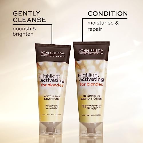John Frieda Highlight Activating For Blonde Hair, Citrus, Moisturising Shampoo, 250 ml (Pack Of 1) - Image 6