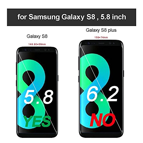 Custodia Galaxy S8,Galaxy S8 Case, Snewill [Corner...