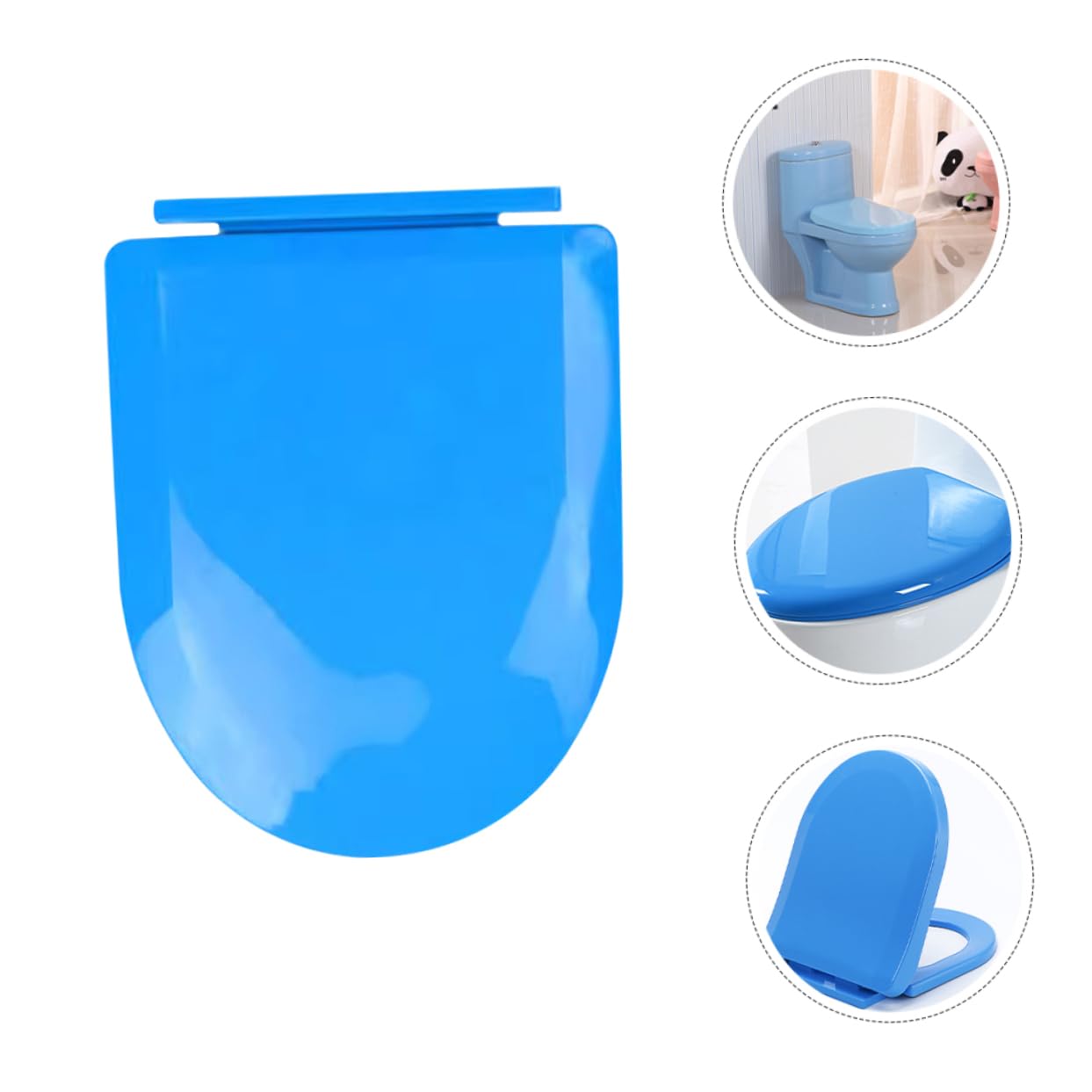 Asiento de Inodoro de Plástico Reciclable para Niños Y Niñas Asiento de Entrenamiento para Ir al Baño para Niños Pequeños Cómodo Asiento para Viajes