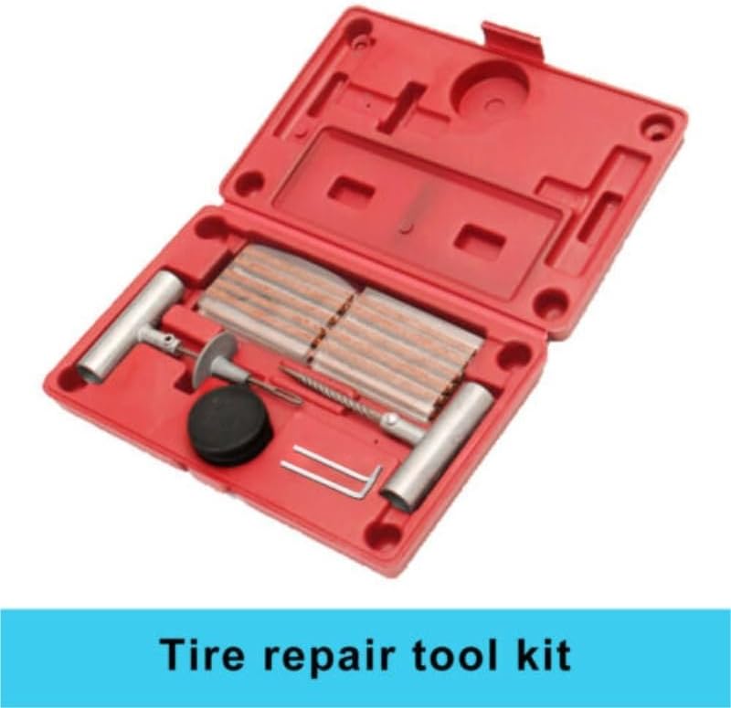 Suitable for Emergency Tubeless Tyre Puncture Tire Repair Tool Kit 30 Strings & Box Auto Accessories Parts For Car Van Motorcycle