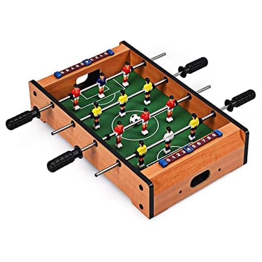 Zugami Juego clásico Futbolín de sobremesa para Toda la Familia (51 x