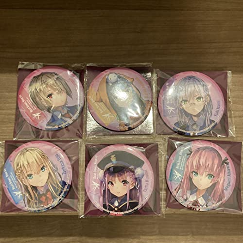 Hebban Heaven Burns Red Can Badge Set of 6