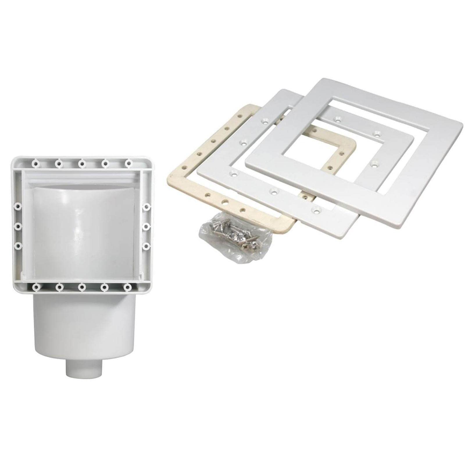 La zappa Skimmer Gre AR 100" para piscina rígida de pared y pared con válvula Retorno