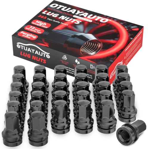 Image of OTUAYAUTO M14x1.5 Lug Nuts Mag Seat 32 Pcs - Replacement for 2017-2024 Ford