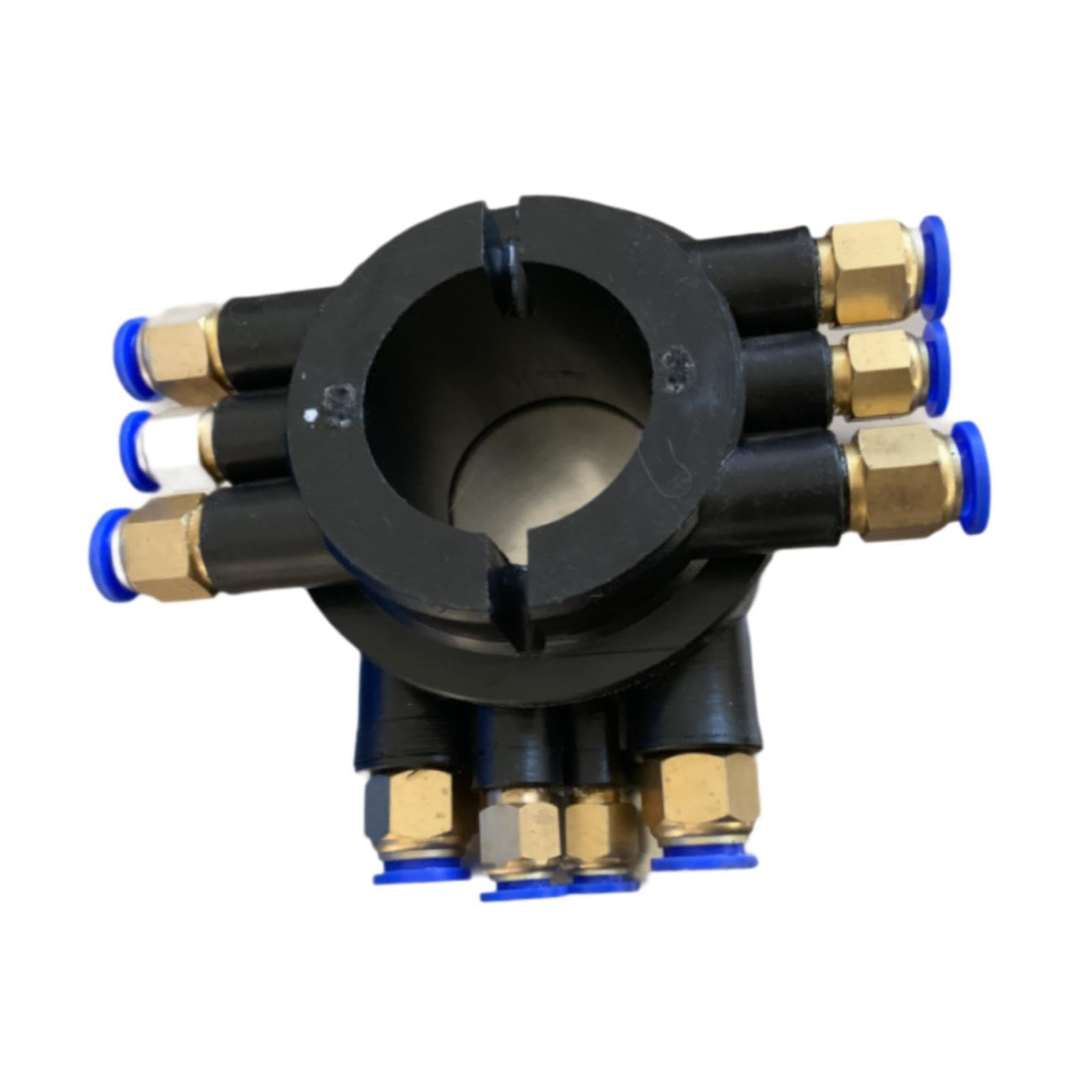 Valve de Démontage de Pneu, Valve de Contrôle d'air, Coupleur Rotatif, équipement de Démontage de Pneu Fabriqué en Polypropylène Robuste, Adapté à, Bleu