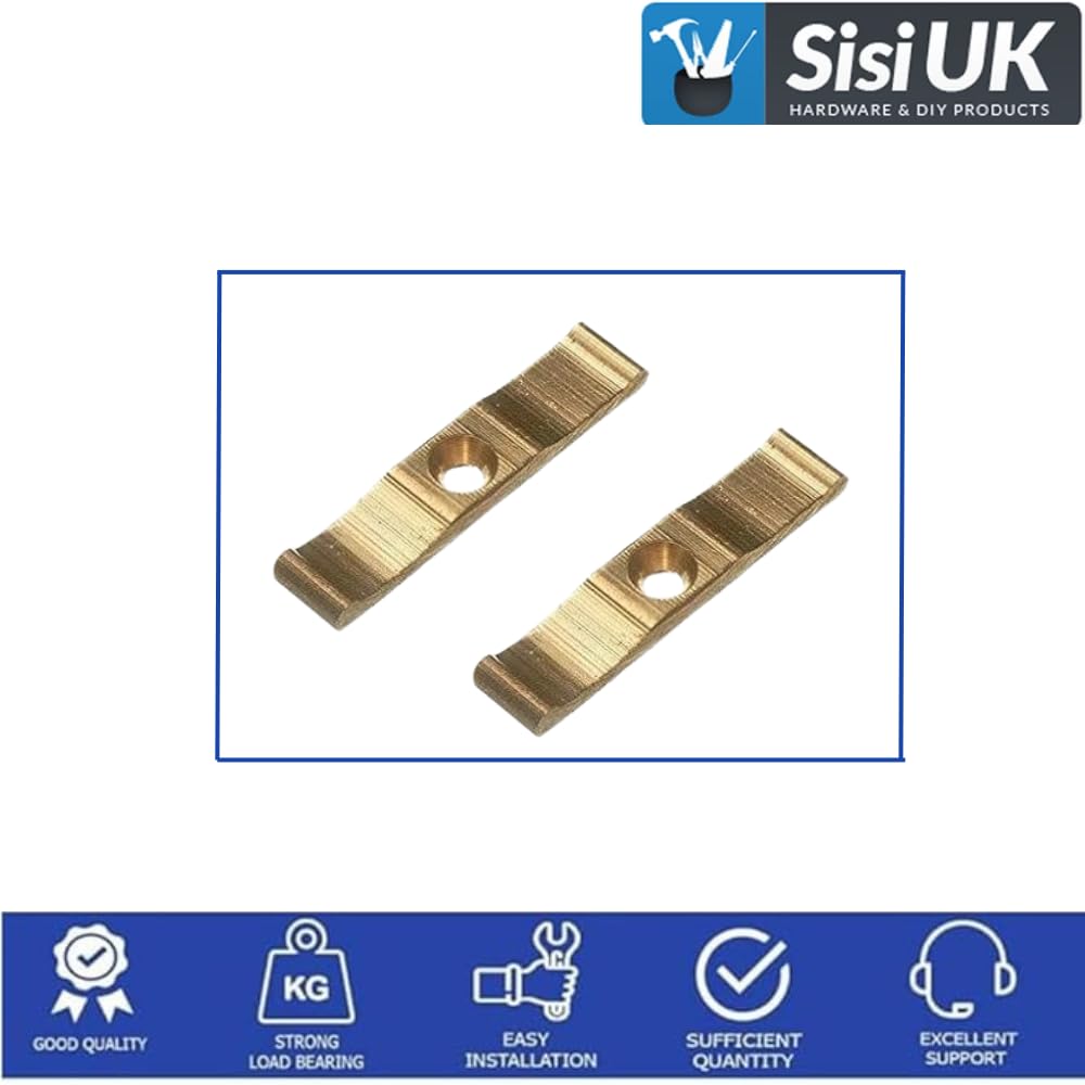 Turn Button Thumb Catch Latch 38mm Solid Brass Cupboard Cabinet Wardrobe Thumb Turn Catch Latches for Gates Sheds, Doors - Image 3