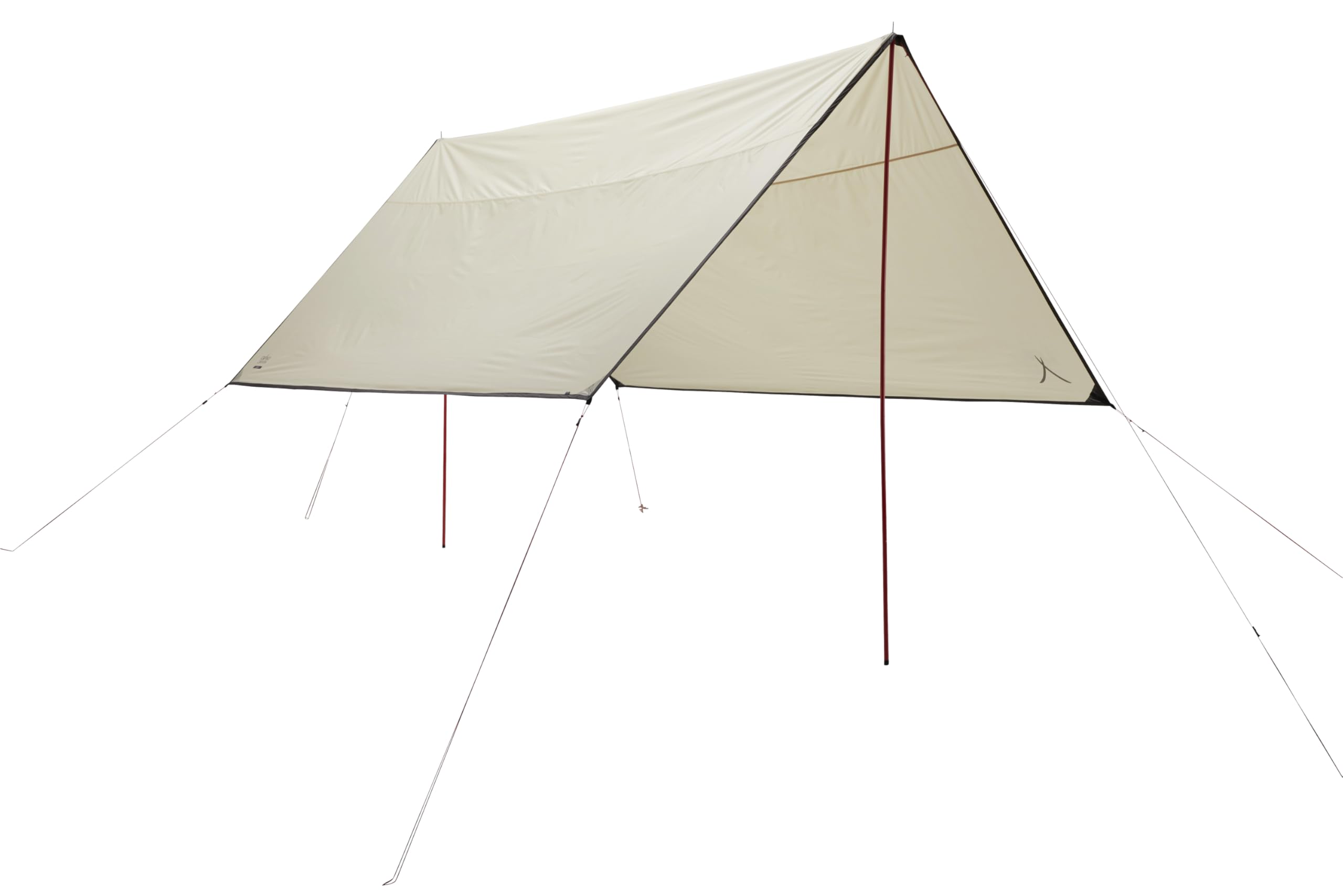 Grand Canyon Shelter Zuni 4 - Bâche d'ombrage 400 x 400 cm - Forme carrée UV50+, étanche