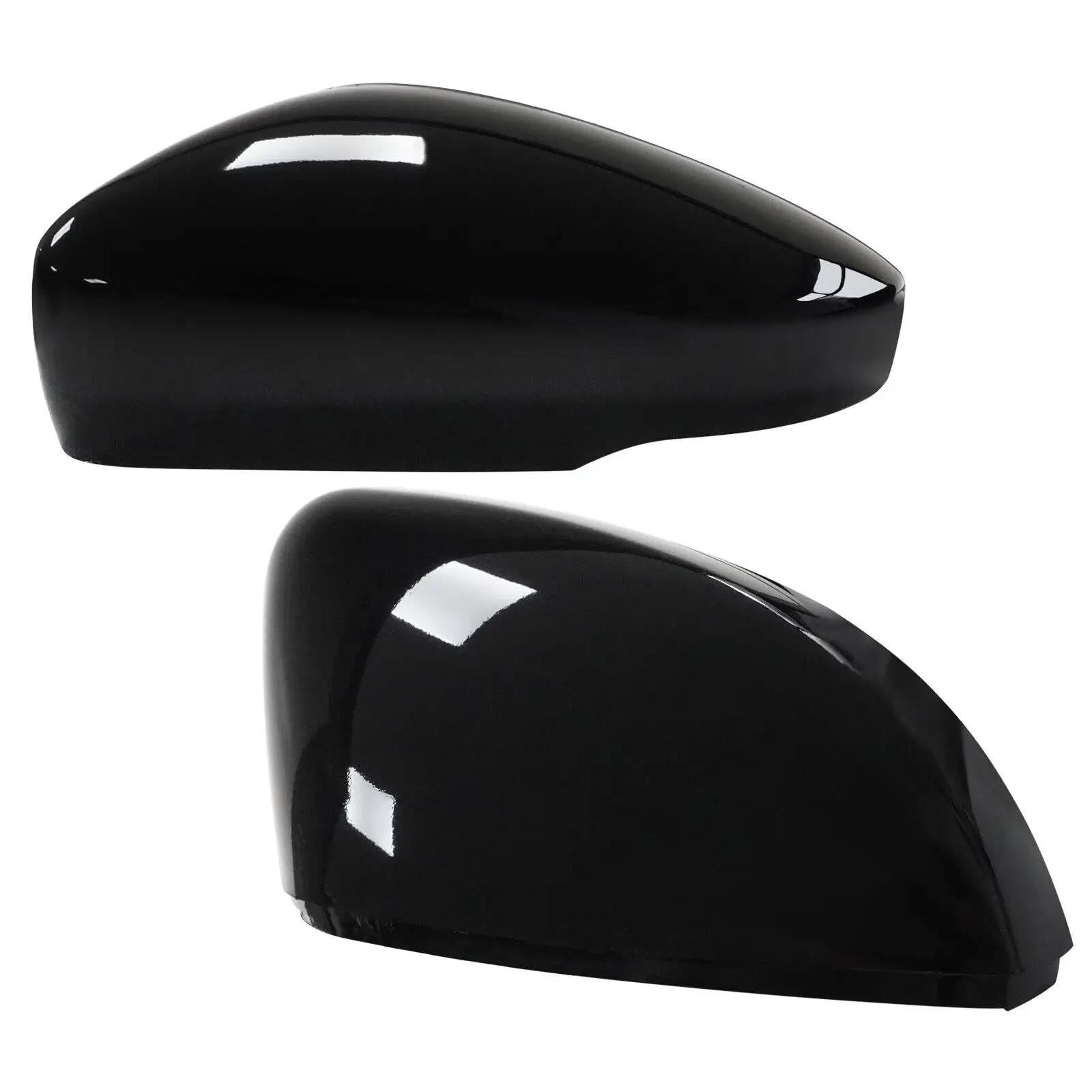 Do VW Polo 6R 6C 2009-18 UP 16+ Osłona lusterka wstecznego drzwi skrzydłowych połysk czarny Osłona Lusterka Wstecznego