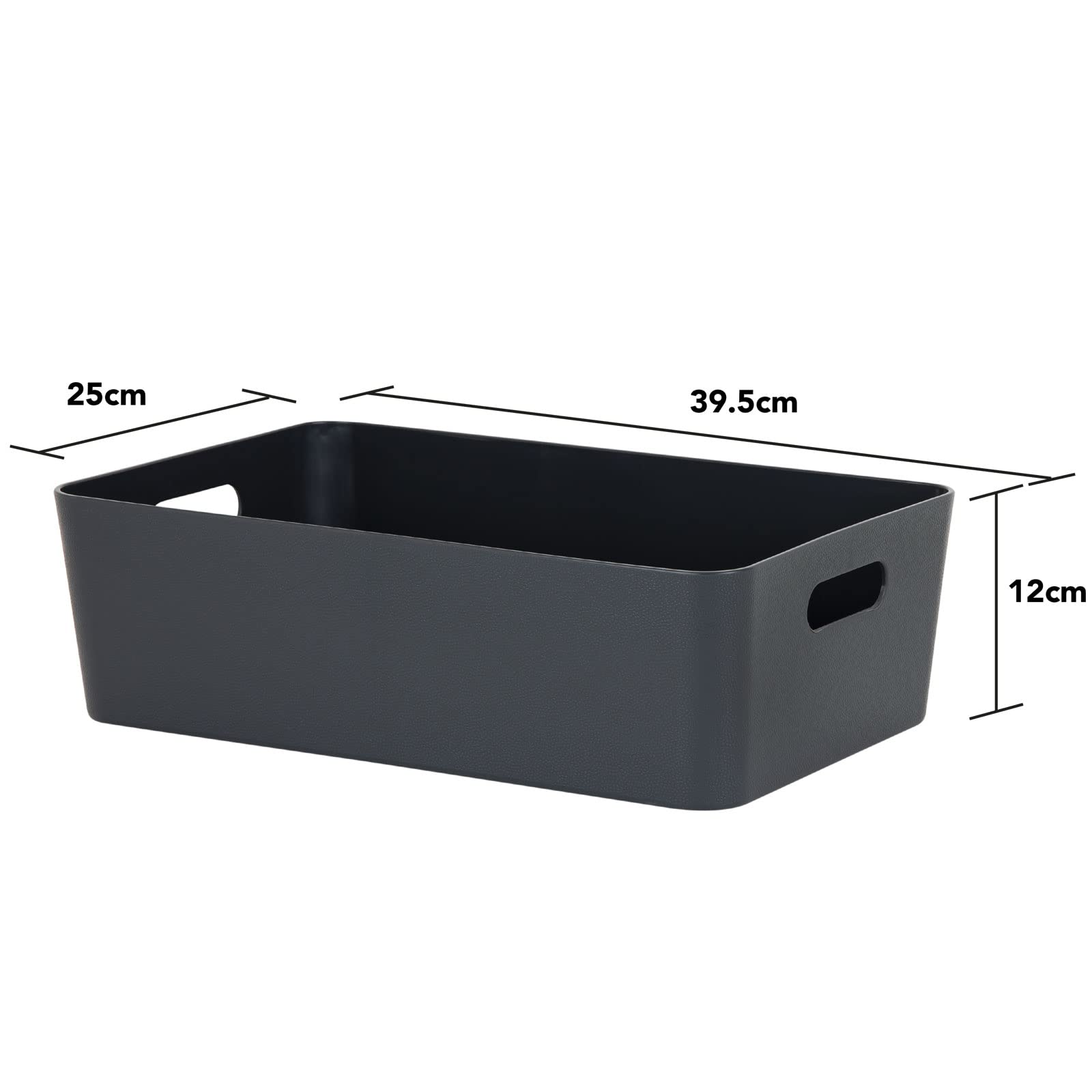organizerów łóżko wysokość 12cm antracyt pasuje skrzyni pościel 90x55cm