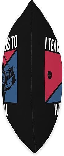 Miniatura 2 de Funny QB quaterback Baseball jokes Baseball I Teach My Kids to hit & Steal Funny Quotes - Almohada de 16 x 16 pulgadas, multicolor