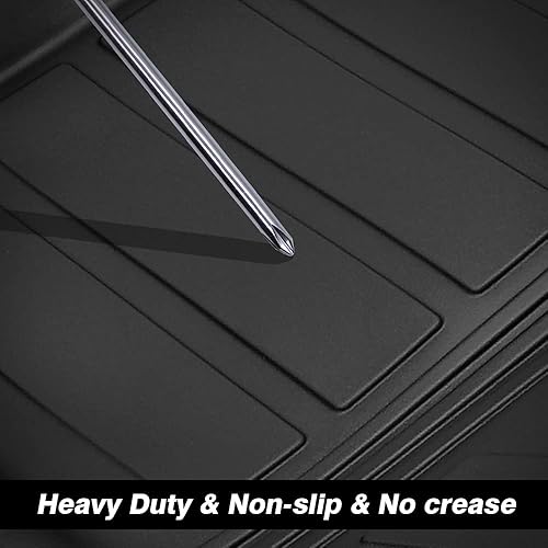 Miniatura 5 de T TGBROS Ajuste personalizado para tapete de carga de coche Nissan Rogue 2014 2015 2016 2017 2018 2019 todo tipo de clima, forro de carga trasero