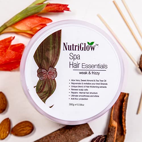 Nutriglow Hair Spa Cream With Volumizing & Shine Lock Formula For Weak & Frizzy Hair, 300g - Image 5
