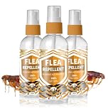 Flea Repellent for Home - Natural Spray in 100ml, 500ml, and 1L | Safe for Pets and Children | Essential Oil Formula (100ml)
