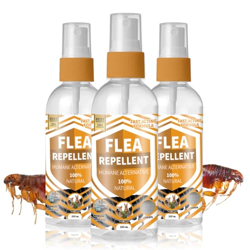 Flea Repellent for Home - Natural Spray for Flea-Free Living Spaces 100ml (100ml)