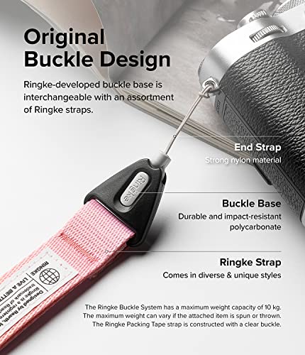 Image of Ringke Hand Strap [Anti Theft & Drop] Multipurpose Adjustable Wrist Lanyard with Easy Release Buckle for iPhone /Galaxy /Pixel Phone Cases, Cameras, etc