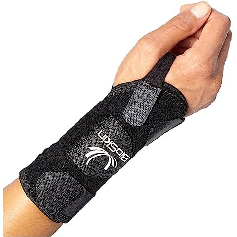 BioSkin Carpal Tunnel Wrist Brace - For Arthritis Pain And Support, Tendonitis, Wrist Sprains, Night Wrist Sleep Support Brace, Wrist Splint, Wrist Support For Women And Men, HSA or FSA Eligible Cover