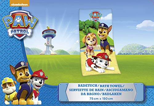 Herding PAW PATROL Telo Doccia, 150 x 75 cm