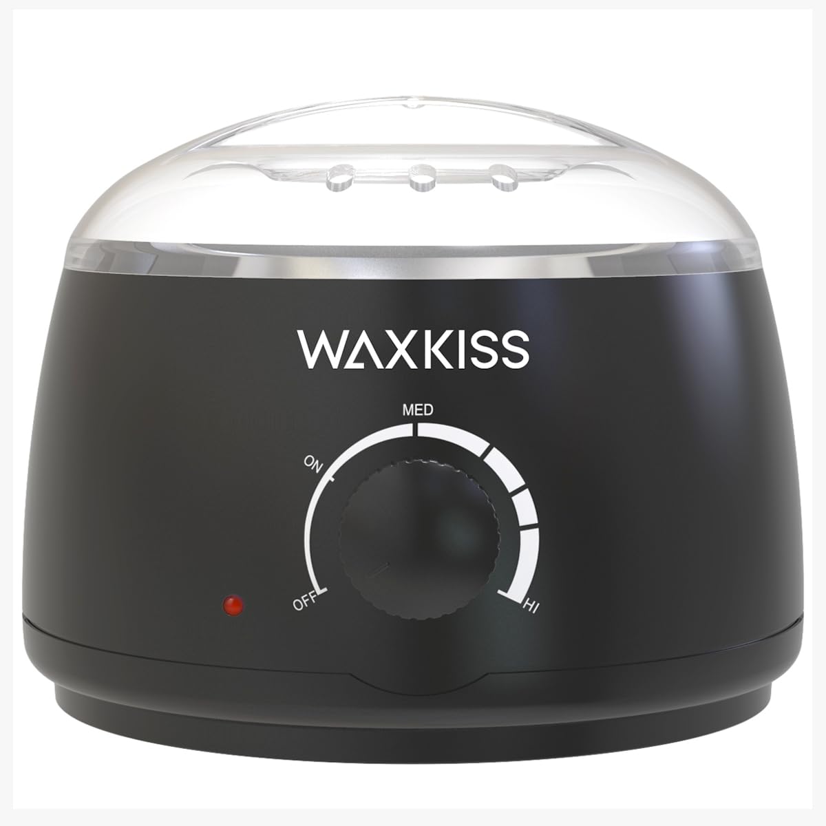 Waxkiss 14Oz Wax Warmer for Hair Removal, Professional Wax Melting Machine for Women Men With Aluminum Pot And See-Through Lid