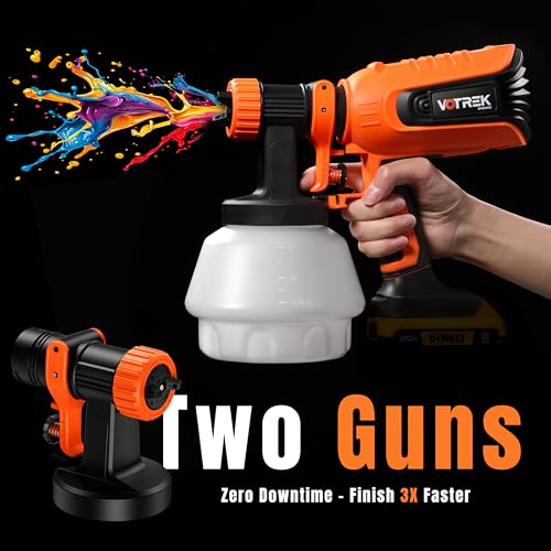 Cordless Paint Sprayer Compatible with Dewalt 20V MAX Battery - image 2