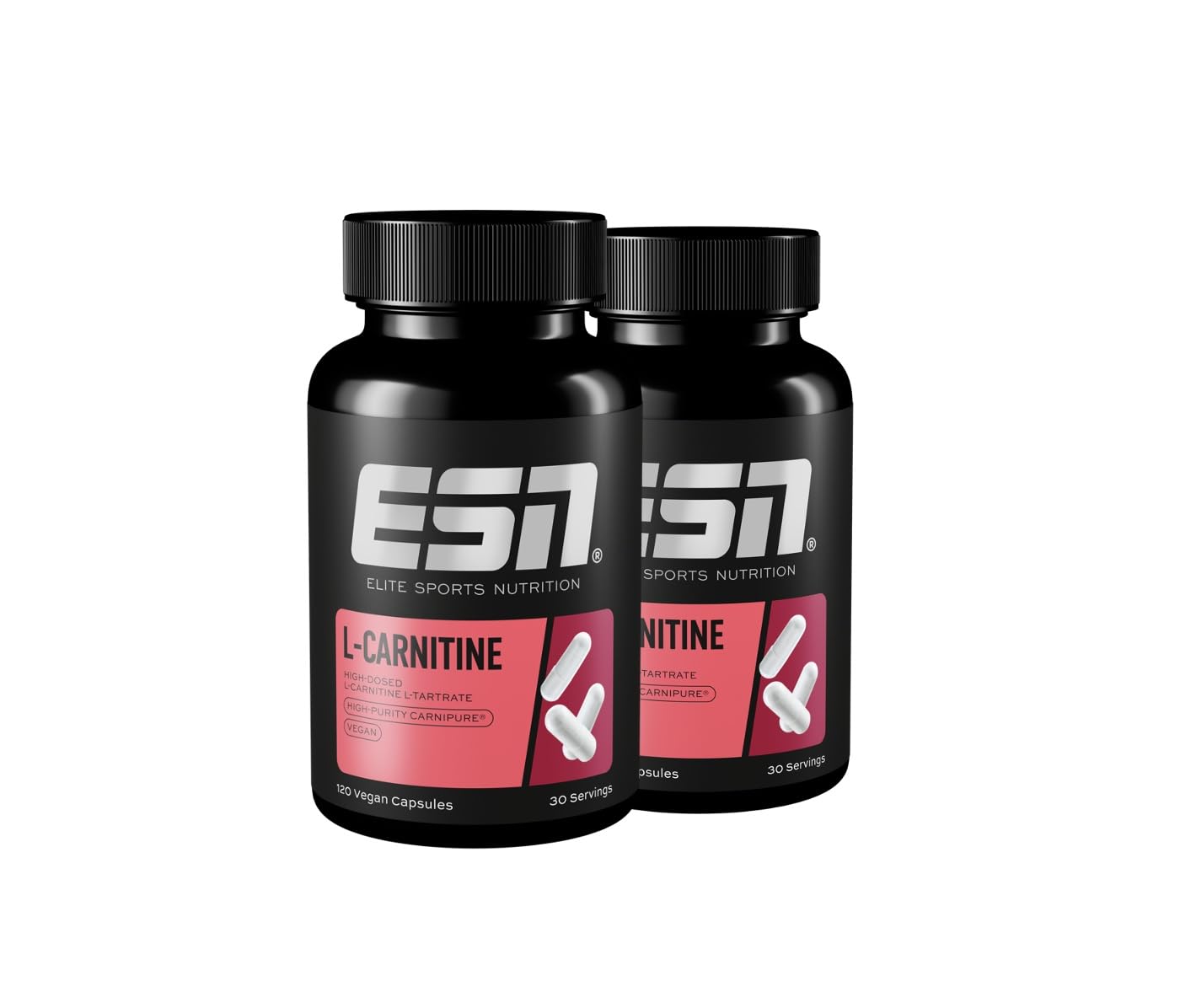ESN L-Carnitine Caps, 2 x 120 Capsules